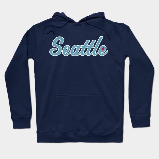 Seattle Script Hoodie by twothree